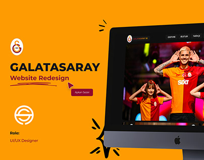 Galatasaray Sports Club Website Redesign