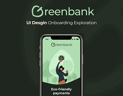 Project thumbnail - UI explore | Onboarding for a mobile bank