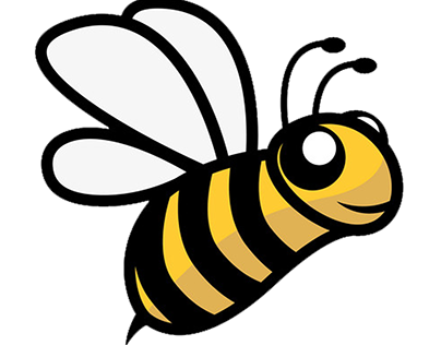 Bee logo animation