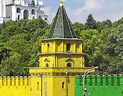 Coloured Kremlin