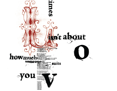 Lyric Poster: Rough Hands, Alexisonfire