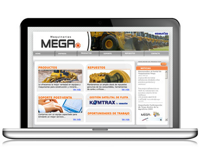 Web design: MEGA