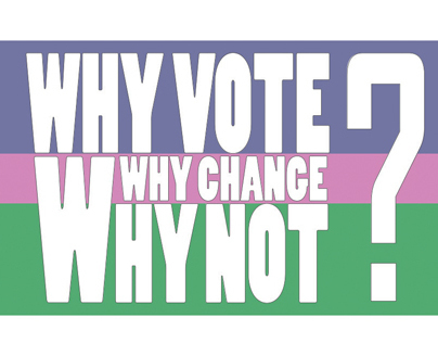 Why Vote? Why Change? Why Not?