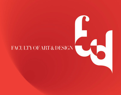 Faculty of Arts and design branding at AUM