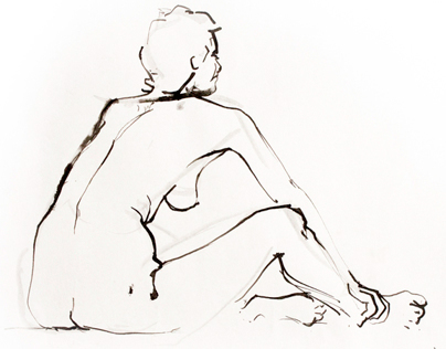 Nude sketching