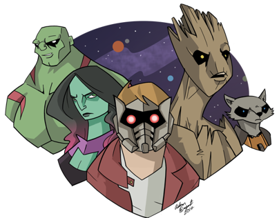 Guardians of the Galaxy (Color)