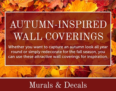 Autumn Inspired Wall Coverings