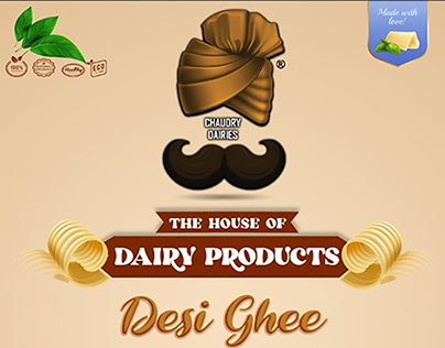 Desi Ghee & Makkhan (Butter) Design!