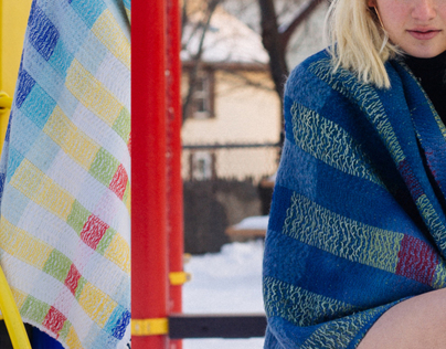 Snow and Playgrounds: Woven Blankets