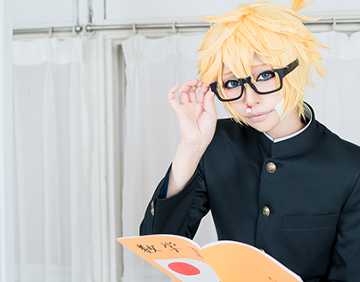 cosplay * VOCALOID * 鏡音レン * +♂