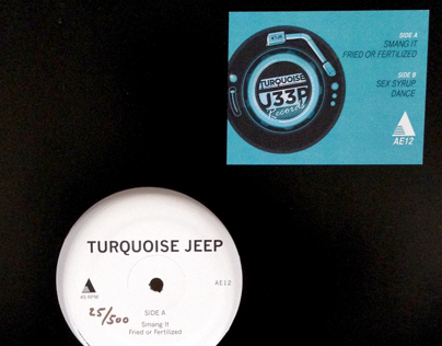 TURQUOISE JEEP "12 Inch"