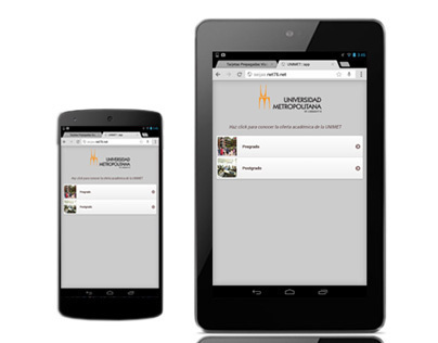 Browser mobile site