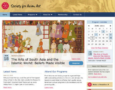 Web | Society for Asian Art