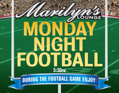 Monday Night Football Poster