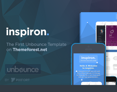 inspiron - Unbounce Landing Page Templates Bundle