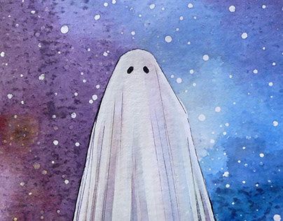 "A Ghost Story" fan art.