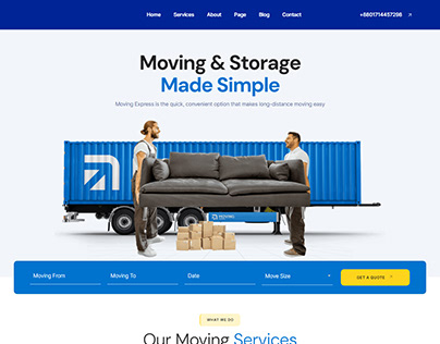 Commercial Moving | House Moving | Logistics Website