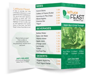Branding: Lettuce Feast