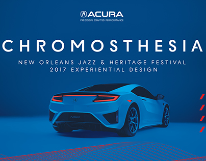 Acura Jazz Fest Experience Design