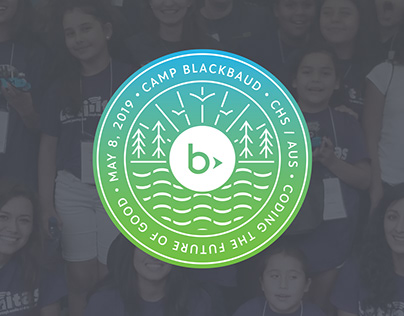 Camp Blackbaud badge design