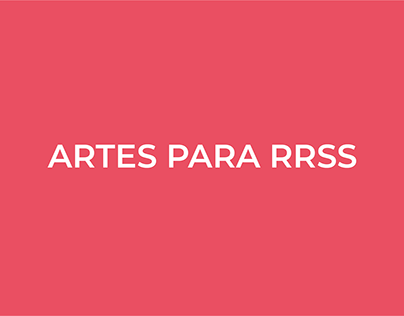 Artes para RRSS