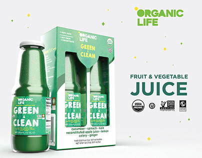 Organic Life Fruit and Vegetable Juice