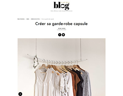 Laura Canada | Garde-robe capsule | Laura Blogue