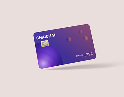Credit Card Design, Gradient Design