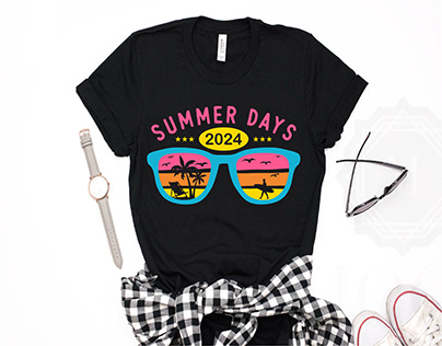 Summer T-shirt Design 2024