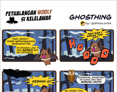 Komik Petualangan Wooly - Ghosthing