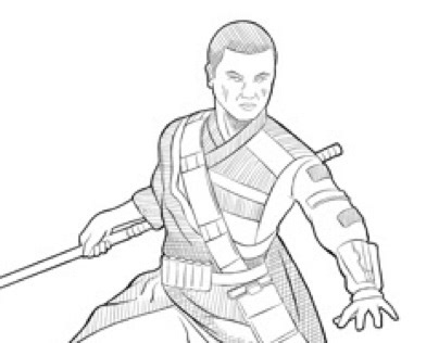 Rogue One, Digital Illustration