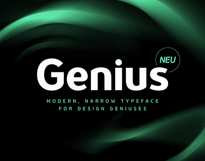 Genius - Font Family
