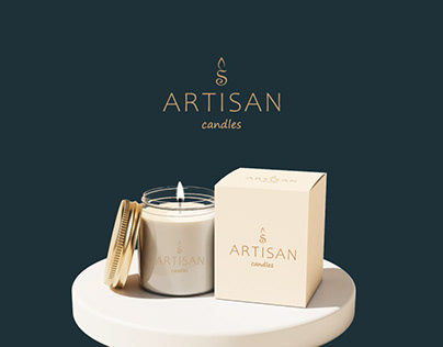 Logo design ARTISAN candles