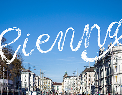 Messy Lettering 01 : Vienna