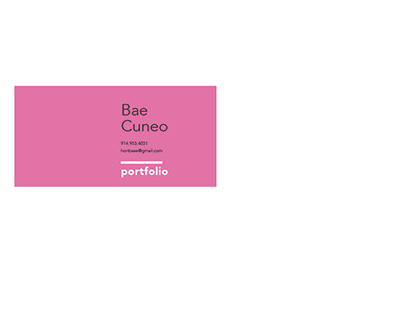 Bae Cuneo - Portfolio