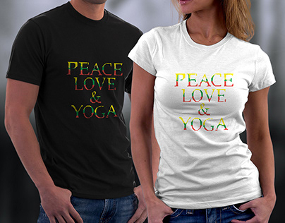 Peace love And Yoga T-Shirts
