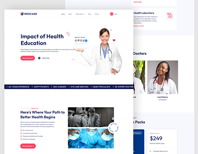 Medcare-Medical Website