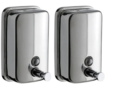 Stainless Steel Vertical Soap Dispenser