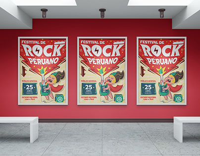 Poster de "Festival de Rock Peruano"