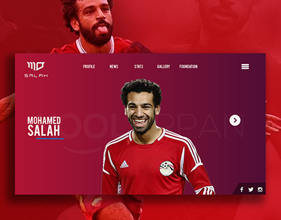 Mohamed Salah : Web Design