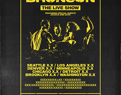 BRONSON 'The Live Show' Poster Concept