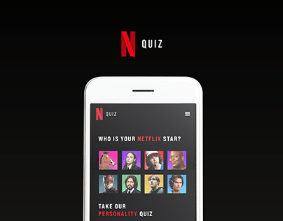 Netflix Quiz - UI/UX Design & Product Design