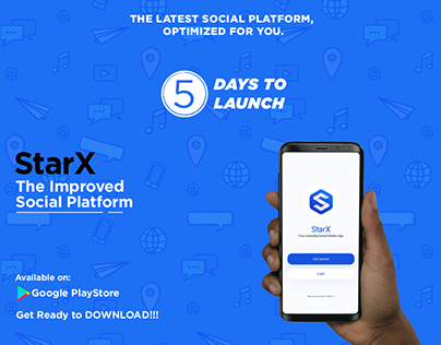 Launching of StarX Social Media App
