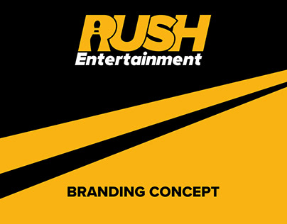 RUSH Entertainment Branding Concept