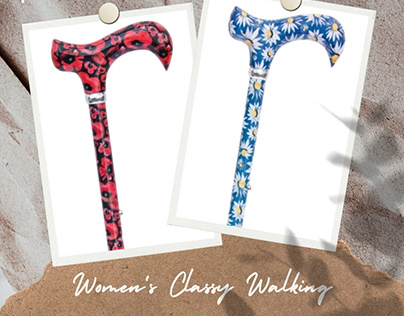 Elegant Support: Women's Classy Walking Canes for Style