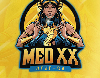 MED-XX a gaming logo female pherow