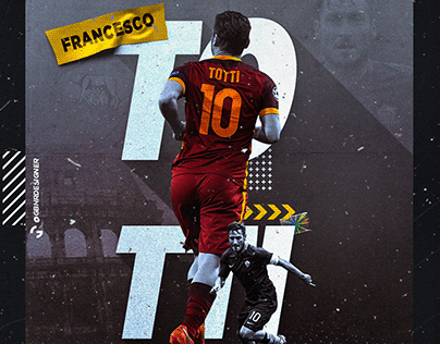 Football Art - Francesco Totti