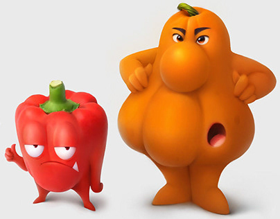 Vegetables Characters