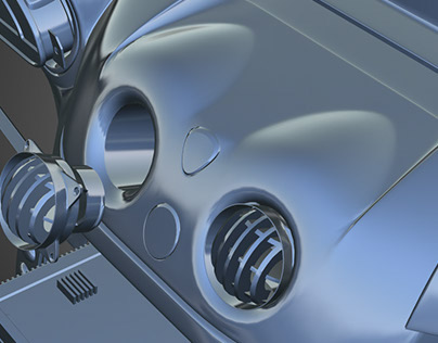 Interior Car 3D Modeling 1