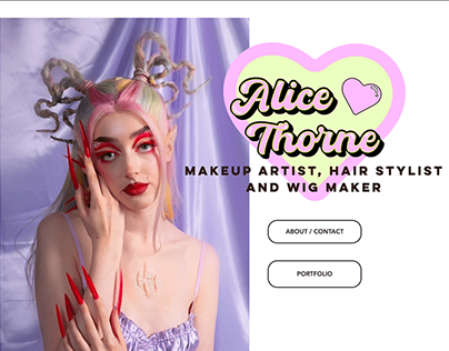 Alice Thorne: Hair & Makeup